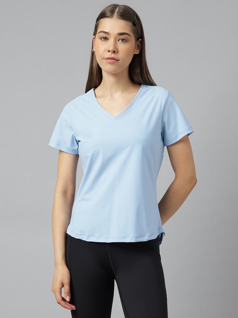 Fitkin Women V Neck Quick Dry Training Sport T-Shirt - Clothing & Merch -  by Fitkin Factory