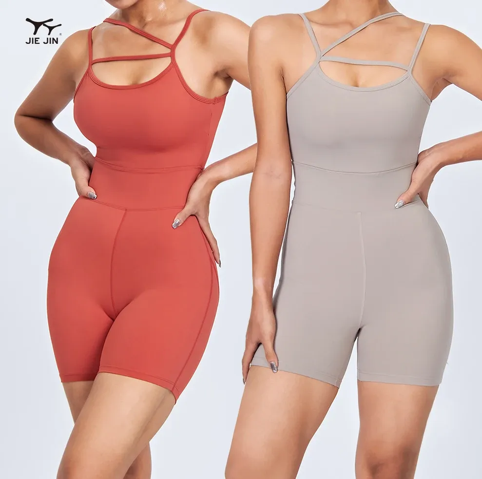 China OEM Fitness Breathable Workout jumpsuit Women Butt Lift